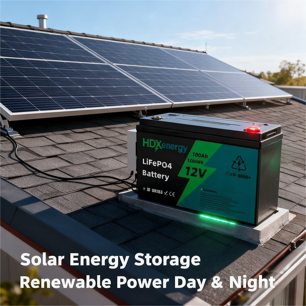 Solar Energy Storage Renewable Power Day & Night