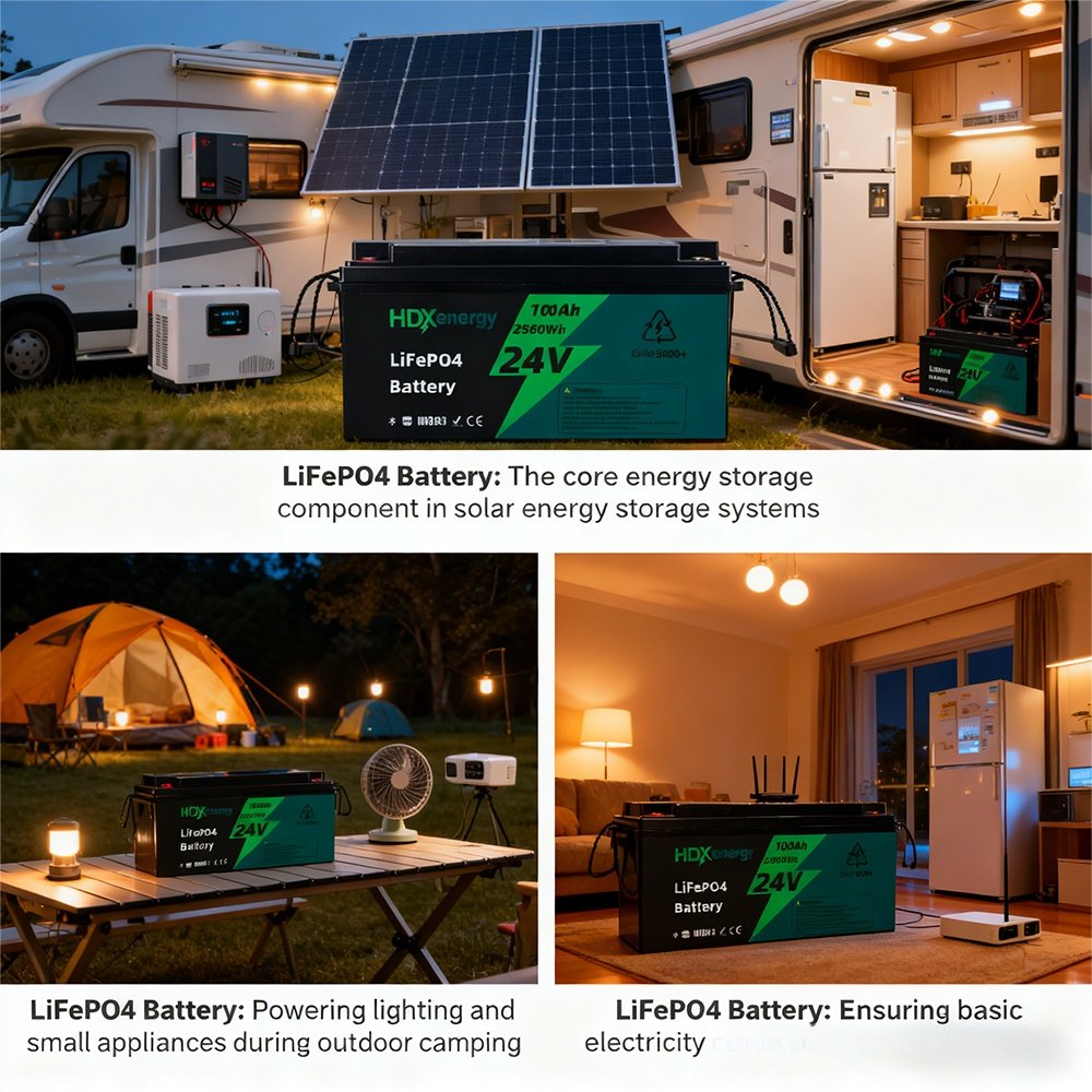 LiFeP04 Battery: The core energy storagecomponent in solar energy storage systems
