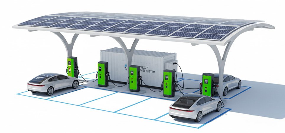 NACS Series CCS1 EV Charging Station Usage scenarios 2