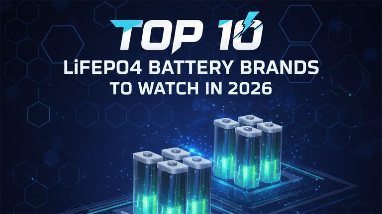 Top 10 LiFePO4 Battery Brands